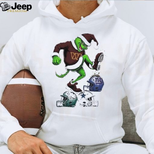 The Grinch Washington Commanders Stomp On NFL Teams Christmas Shirt