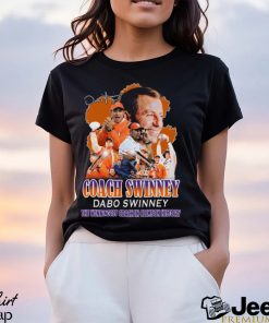 Coach Swinney Dabo Swinney The Winningest Coach In Clemson History T Shirt