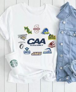 Coastal Athletic Association Team CAA Generic 10 Teams Logo 2023 shirt