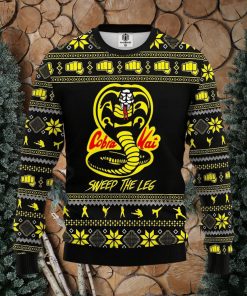 Cobra Kai Ugly Christmas Sweatshirt Cobra Kai Xmas Sweater Ugly Christmas Sweater