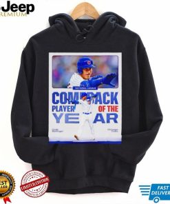 Cody Bellinger National League Comeback Player of the Year poster shirt