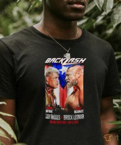 Cody Rhodes & Brock Lesnar Backlash Matchup T Shirt