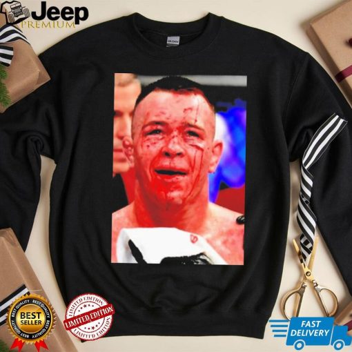 Colby Covington blood face shirt