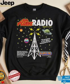 Coldplay Alien Radio Music Of The Spheres World Tour 2023 Shirt