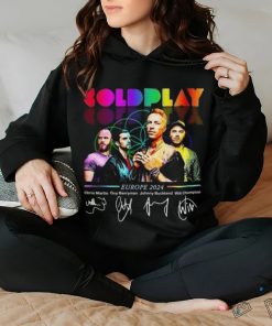 Coldplay World Tour Europe 2024 Merch shirt