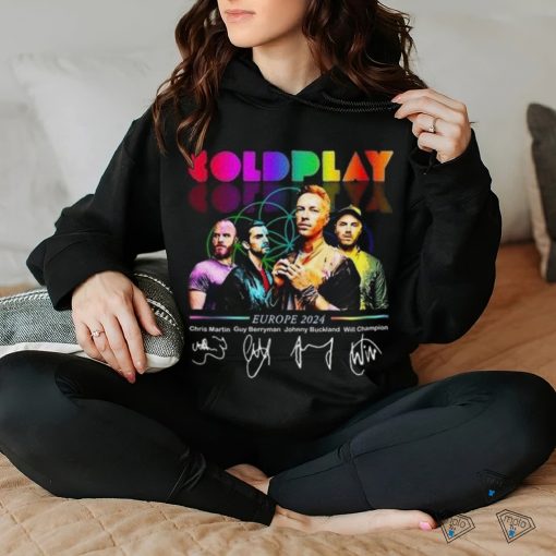 Coldplay World Tour Europe 2024 Merch shirt