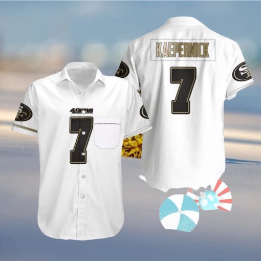 Colin Kaepernick 7 NFL San Francisco 49Ers Hawaiian Shirt