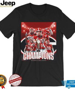 College Football Cfp Championship Georgia Bulldogs Back To Back T shirt