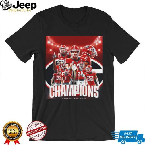 College Football Cfp Championship Georgia Bulldogs Back To Back T shirt