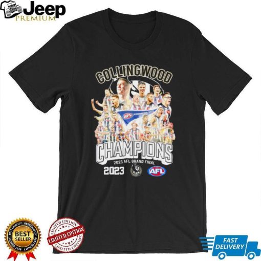 Collingwood Magpies AFL grand final champions shirt