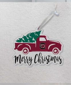 Color Shock USC Truck Logo Ornament