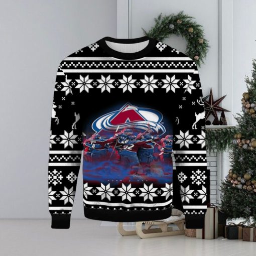 Colorado Avalanche Find A Way Ugly Christmas Sweater