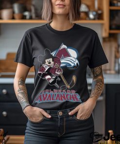 Colorado Avalanche Mickey Mouse Disney Hockey Stanley Cup Champions Shirt