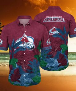 Colorado Avalanche NHL Hawaiian Shirt Golden Hour Aloha Shirt