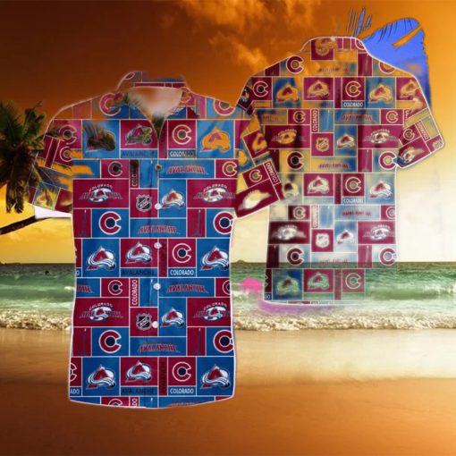 Colorado Avalanche NHL Summer Beach Hawaiian Shirt