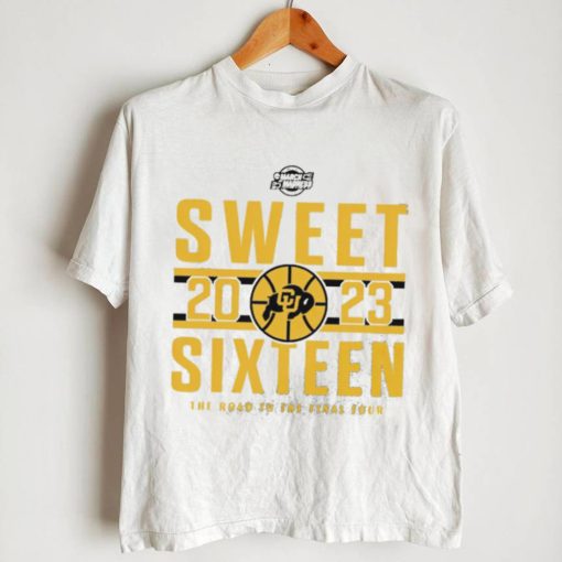 Colorado Buffaloes 2023 Sweet Sixteen the road to the final four t shirt