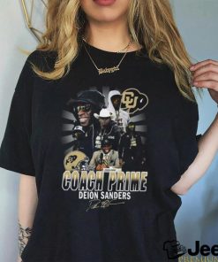 Colorado Buffaloes Coach Prime Deion Sanders 2023 Signatures Shirt