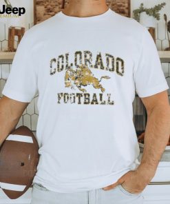 Colorado Buffaloes Football Arch Over Mascot Comfort Colors T Shirt