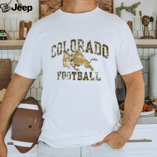 Colorado Buffaloes Football Arch Over Mascot Comfort Colors T Shirt