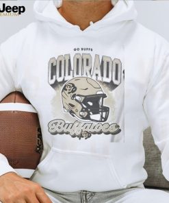 Colorado Buffaloes Football Iso Helmet Go Supps Shirt