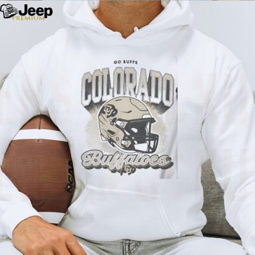 Colorado Buffaloes Football Iso Helmet Go Supps Shirt