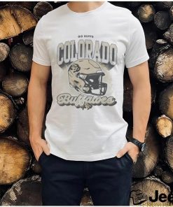 Colorado Buffaloes Football Iso Helmet Go Supps shirt