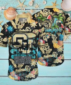 Colorado Buffaloes NCAA Floral Full Printed Hawaiian Shirt