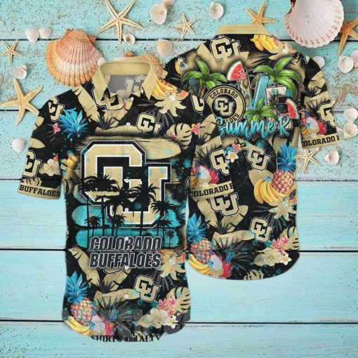 Colorado Buffaloes NCAA Floral Full Printed Hawaiian Shirt