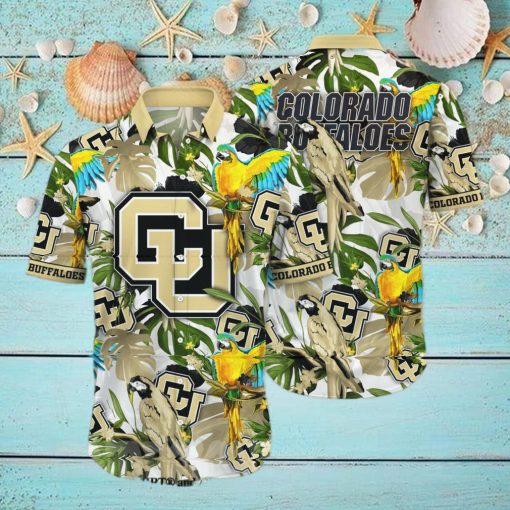 Colorado Buffaloes NCAA Floral Unisex All Over Print Hawaiian Shirt