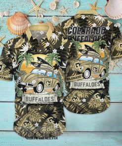 Colorado Buffaloes NCAA Flower 3D All Over Print Hawaiian Shirt