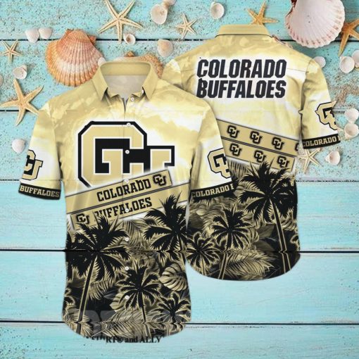 Colorado Buffaloes NCAA Flower Full Printed 3D Hawaiian Shirt