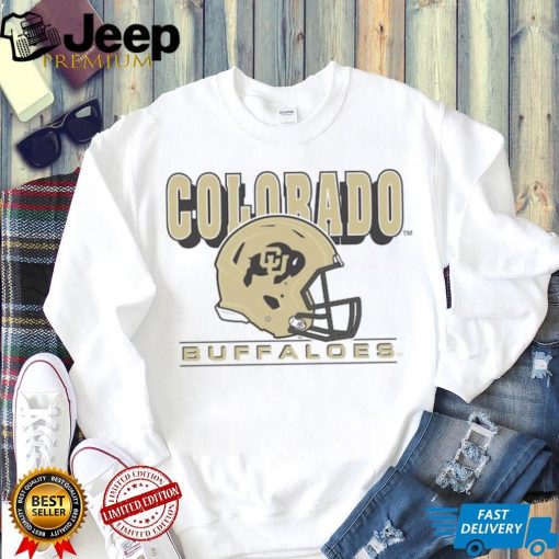 Colorado Buffaloes Original Retro Brand Preschool Helmet Tri Blend T Shirt