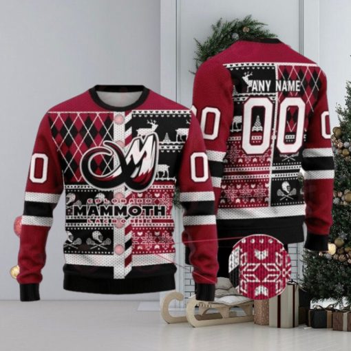 Colorado Mammoth Special Design Big Logo Ugly Christmas Sweater