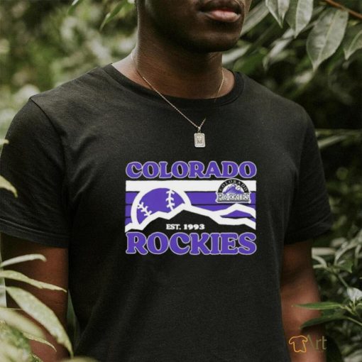 Colorado Rockies Hometown Mountain Scene 2023 shirt