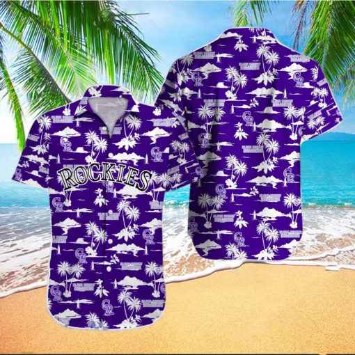 Colorado Rockies MLB Hawaiian Shirt