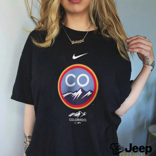 Colorado Rockies Nike City Connect Logo T Shirt