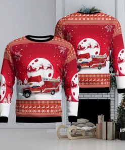 Colorado West Douglas County Fire Rescue Ems Aop Ugly Sweater 3D Gift For Men And Women