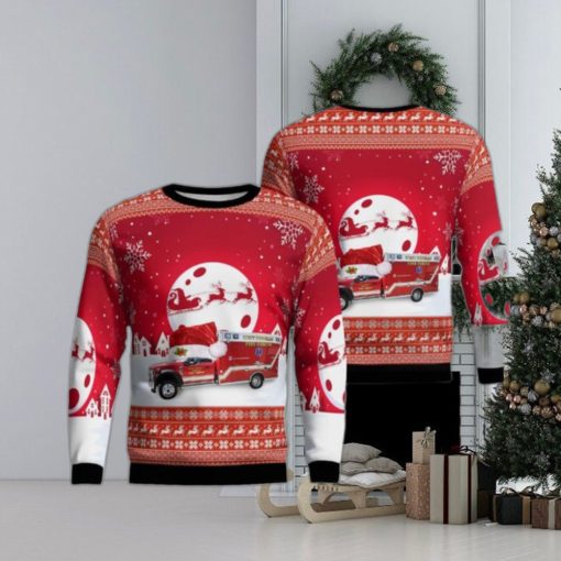 Colorado West Douglas County Fire Rescue Ems Ugly Christmas Sweaters