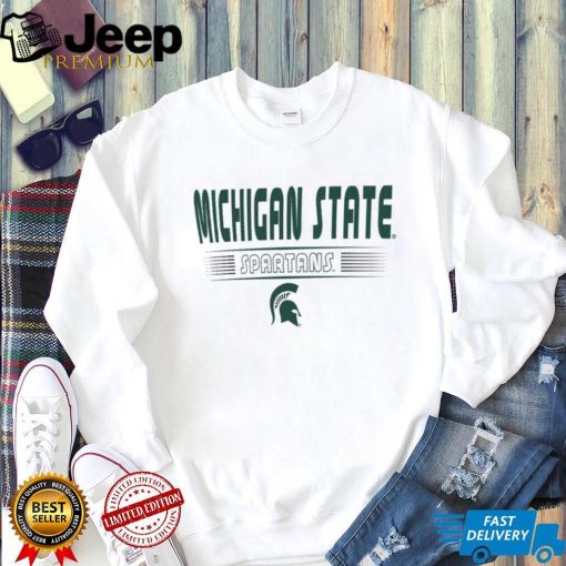 Colosseum Youth Michigan State Spartans White Zach T Shirt