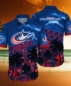 Columbus Blue Jackets NHL Hawaiian Shirt Ice Cream Seasontime Aloha Shirt