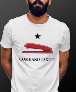 Come And Take It Red Stapler shirt