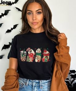 Comfort Colors Christmas Coffee T shirt Peppermint Iced Latte