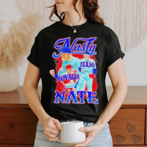 Comfort Colors Nasty Nate Texas Rangers graphic T shirt