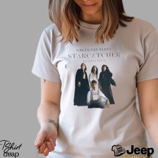 Comfort Colors® Greta Van Fleet Starcatcher World Tour 2023 Shirt Band Fan T Shirt