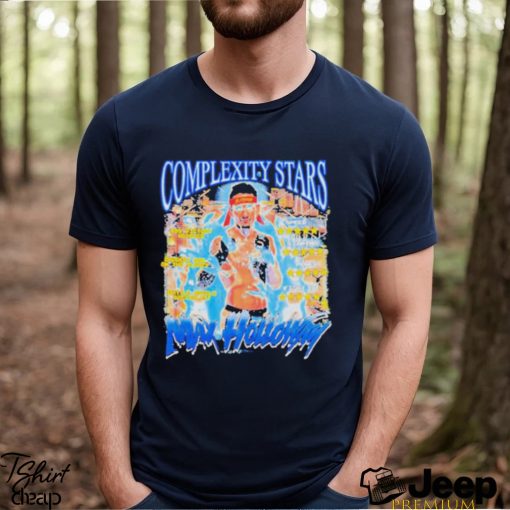 Complexity Stars Max Holloway shirt