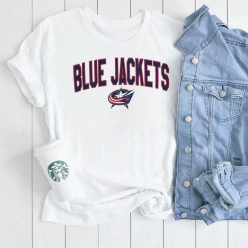 Concepts Sport Columbus Blue Jackets Oatmeal Terry Crew Neck Shirt
