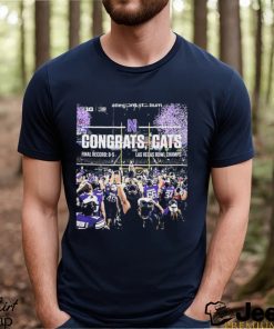 Congrats Cats Win Northwestern Football Champions 2023 Las Vegas Bowl shirt