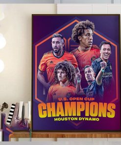 Congrats Houston Dynamo Champions Lamar Hunt US Open Cup 2023 Home Decor Poster Canvas