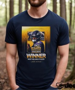 Congrats QB Lamar Jackson Is 2023 NFL on FOX Midseason Awards Winner MVP Shirt