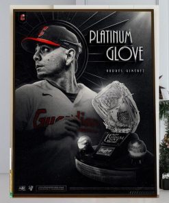 Congrats To Andres Gimenez The 2023 AL Platinum Glove Winner Home Decor Poster Canvas